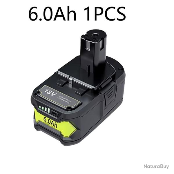 BATTERIE P108 POUR APPAREIL RYOBI 6000Mah
