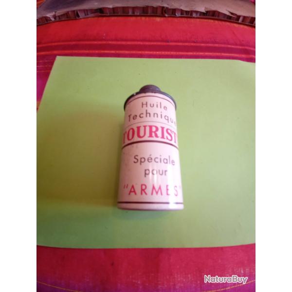 Bidon huile pour armes TOURISTE collection