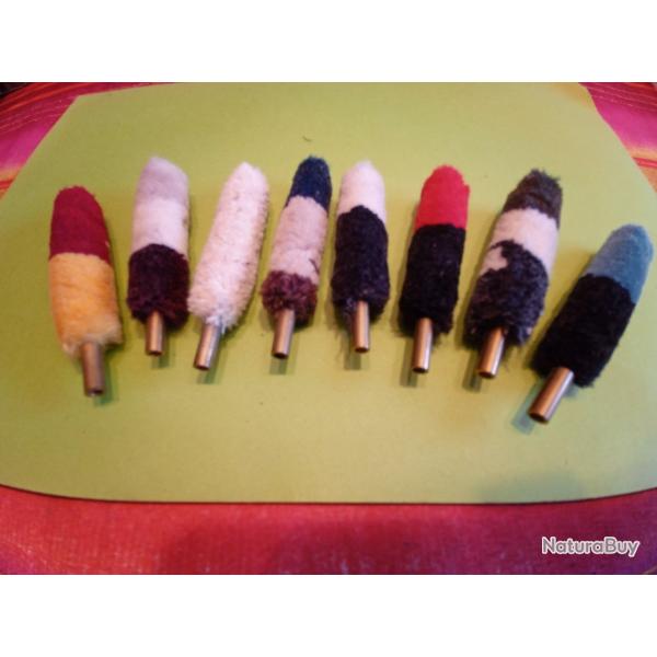 Brosse en laine diam�tre 16mm en lot de 8 unit�s