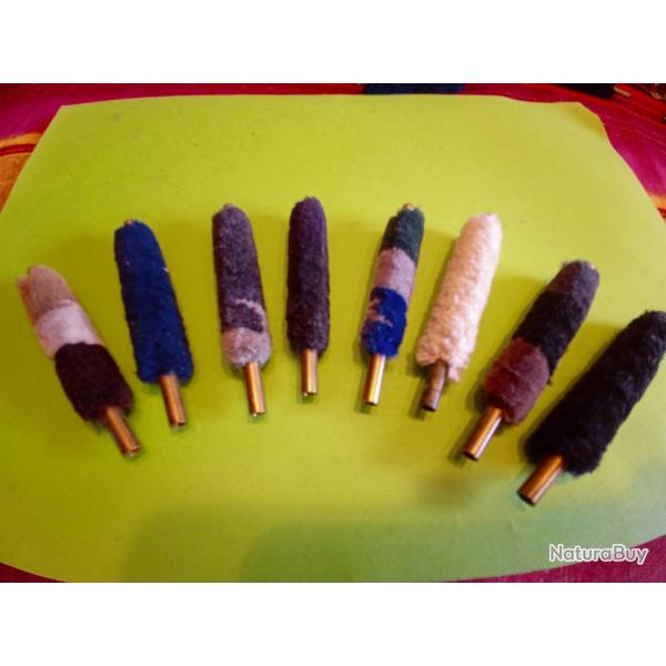 Brosse en laine diam�tre 14mm en lot de 8 unit�s REF 15