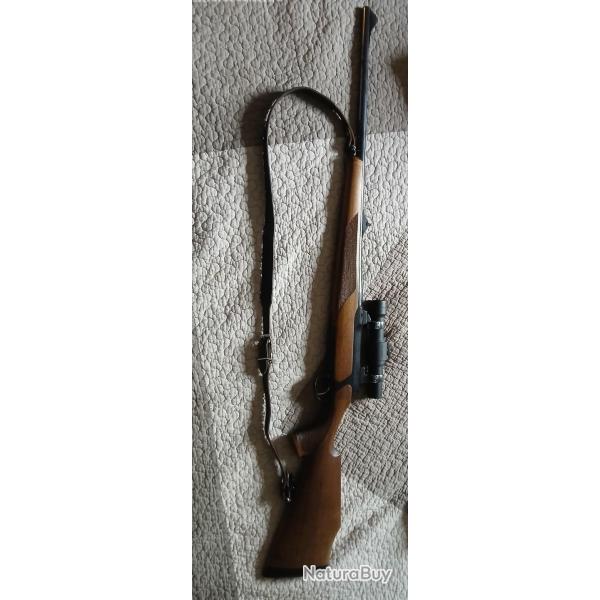 Carabine � verrou Sauer 202 avec Aimpoint 9000L et montage pivotant