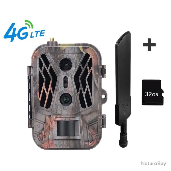 HC950PROLi-32G 4G 36MP, vid�o 4K, Telecamera IP65 batterie au lithium 8000mAh