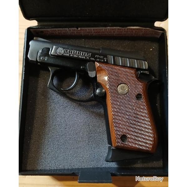 Pistolet Taurus PT 22 LR