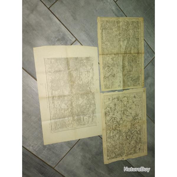 Carte du Service g�ographique de l'arm�e type 1889