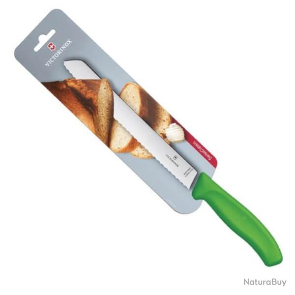 6.8636.21L4B Couteau � pain 21cm Victorinox Swiss Classic (carte)