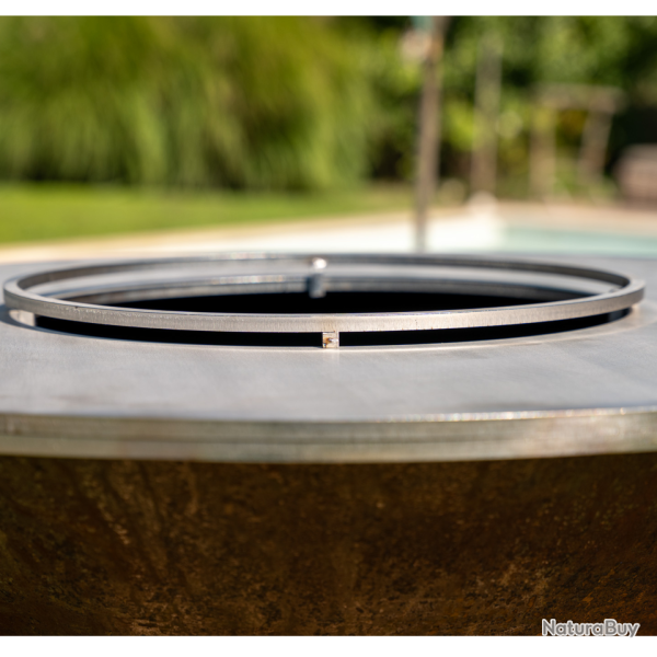 Rebord - Inox / Brasero 80