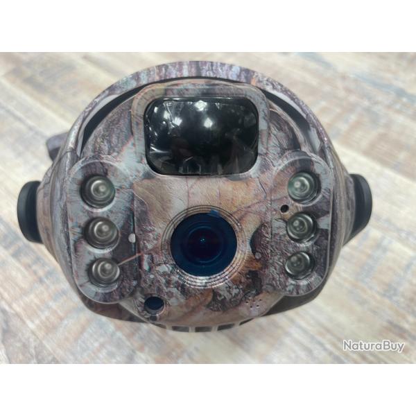 CAMERA DE SURVEILLANCE 4G ROTATIF 360 DEGRES  +PANNEAU SOLAIRE GARANTIE 2 ANS