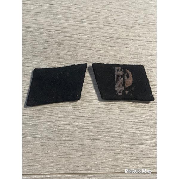 une paire de pattes de cols italiennes xx ww2