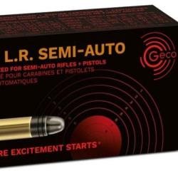MUNITION GECO CAL 22LR SEMI-AUTO