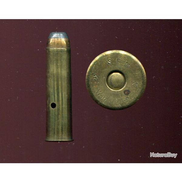 .50-95 Win Express - RARE cartouche de d�monstration - marquage : SFM * WIN 50 EX * - 1 trou