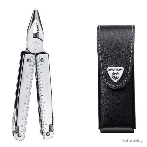 3.0323.L Outils multifonctions Victorinox Swisstool et �tui cuir