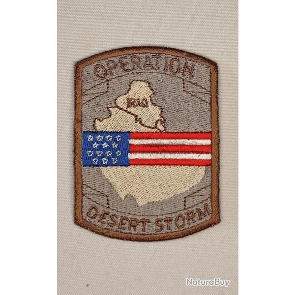 Patch US ARMY insigne tissu Op�ration Dessert Storm IRAK