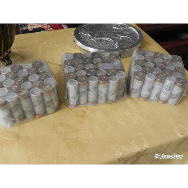 LOT DE 75 CARTOUCHES NEUVES CAL.16/65