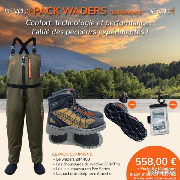 PACK WADERS EXPERIENCE DEVAUX