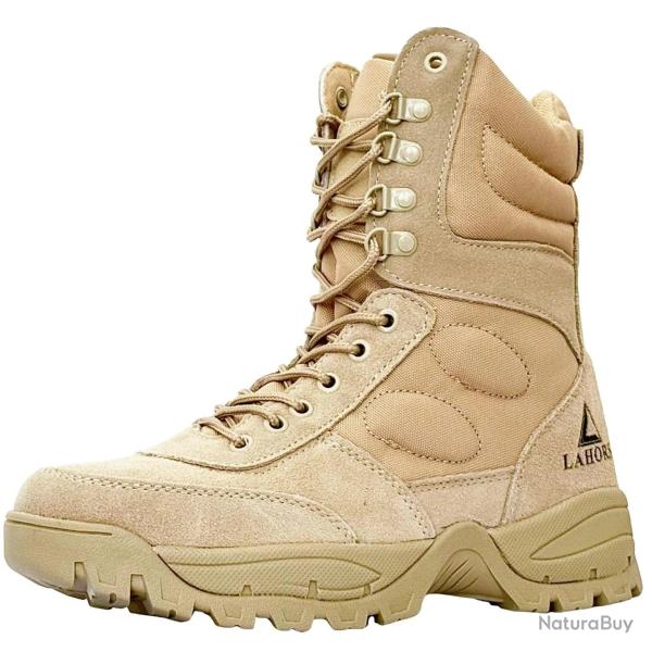 Bottes combat Shadow Ridge LAHORS l�g�res cuir Marron