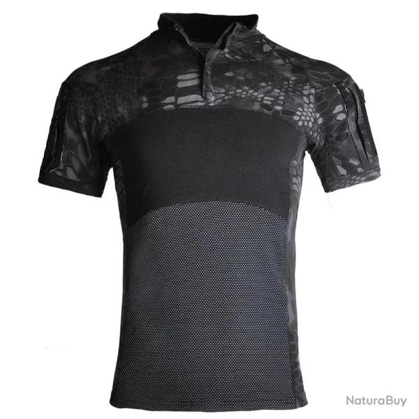 Chemise combat Tactical Ridge HANWILD - Black Python / XXXL 90-100kg