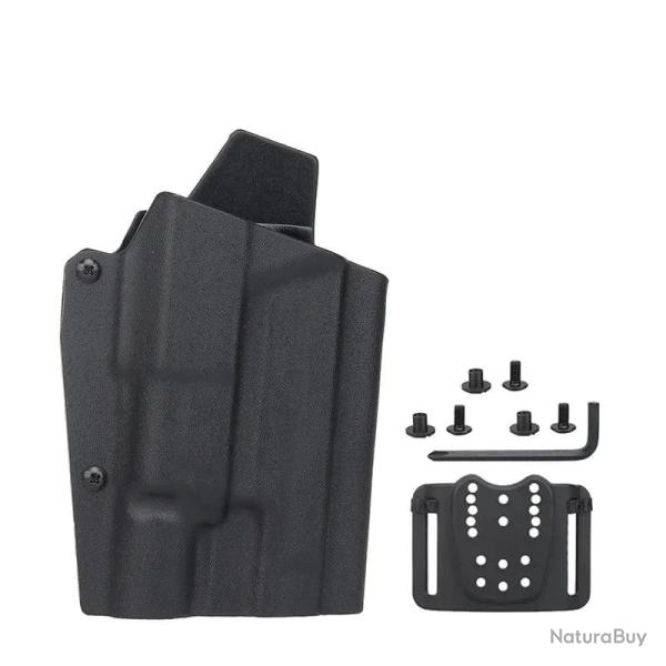 Holster pistolet P226 + X300 Kydex WOSPORT - Noir