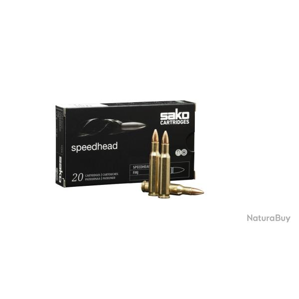 MUNITIONS SAKO CALIBRE 6.5 CREEDMOOR RANGE SPEEDHEAD FMJ 144gr - 9.3g x50