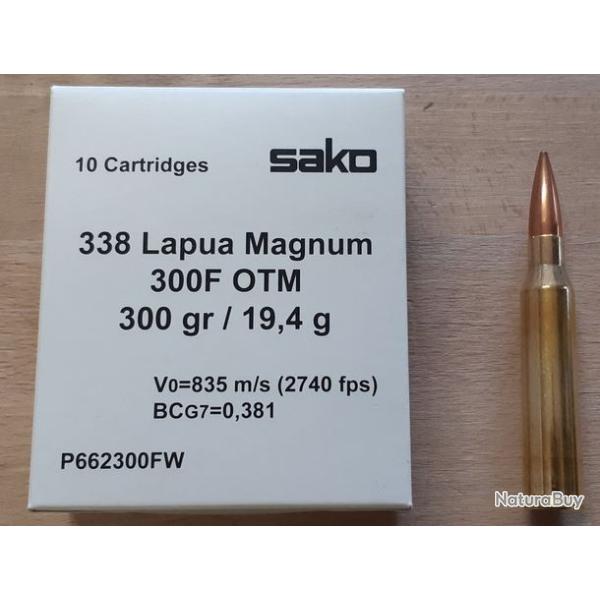 cart sako 338 lm 300grs
