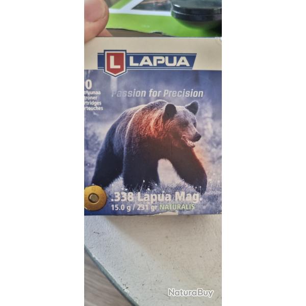 Munition 338 lapua magnum