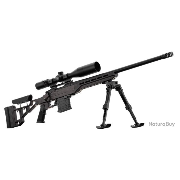 Carabine Howa 1500 CHASSIS TSP-X cal.308win can61cm + bipied + lunette MICRODOT 6-24x50 + malette...