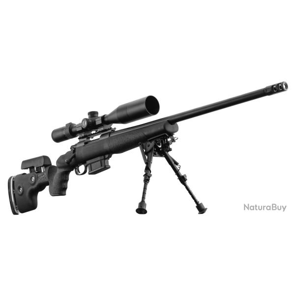 Carabine Howa CROSSE GRS cal.6.5mm creedmoor can.61cm + lunette microdot 6-24x50 +bipied+ malette...