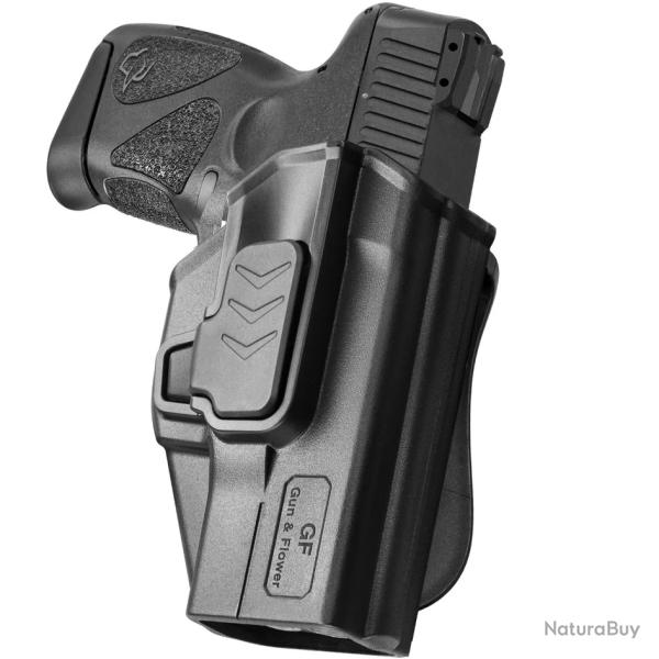 Holster Taurus G3C - Retention Active II - Gaucher - SKX INDUSTRIES