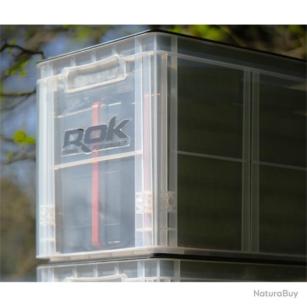 Caisse ROK transparente avec couvercle