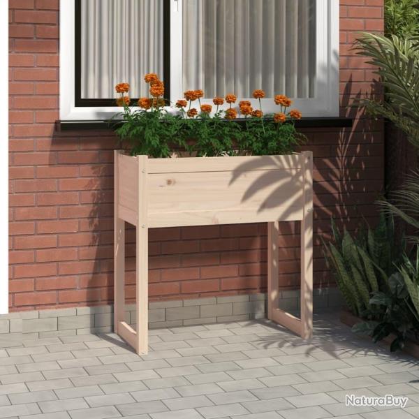 Jardini�re 78x40x81 cm Bois massif de pin