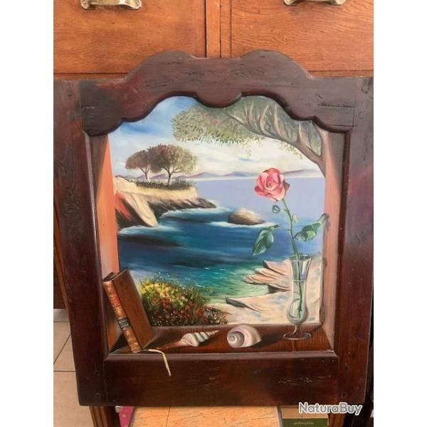 HUILE SUR BOIS par nicolas lahaye 1998