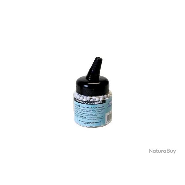 BILLES 0.20G EN BOUTEILLE DE 1000 "ASG"