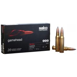 Munitions SAKO calibre 308 Win Gamehead Softpoint 180gr - 11.7g x20