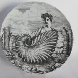 Piero FORNASETTI Assiette Le Oceanidi Italie