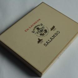 Boîte à cigarettes ED. LAURENS Khédive Salambo tôle lithographiée tabac