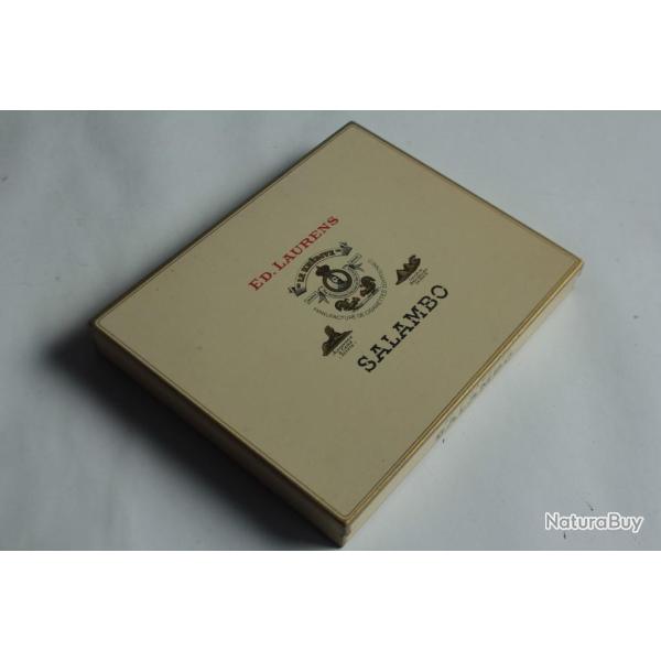 Bo�te � cigarettes ED. LAURENS Kh�dive Salambo t�le lithographi�e tabac