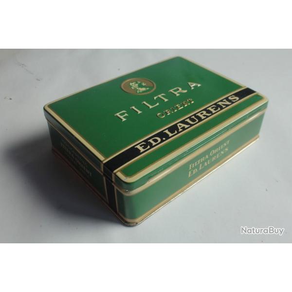 Bo�te � cigarettes t�le lithographi�e ED. LAURENS Vert Filtra Orient tabac