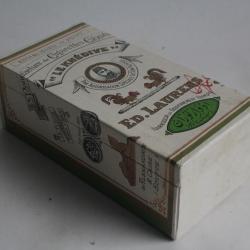 Boîte à cigarettes papier lithographié ED. LAURENS Khédive n°12 tabac
