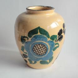 Vase terre vernissée Ain Savoie 1930