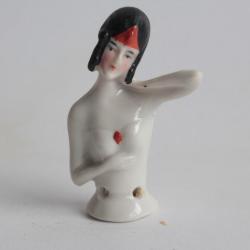 Demi figurine porcelaine Femme
