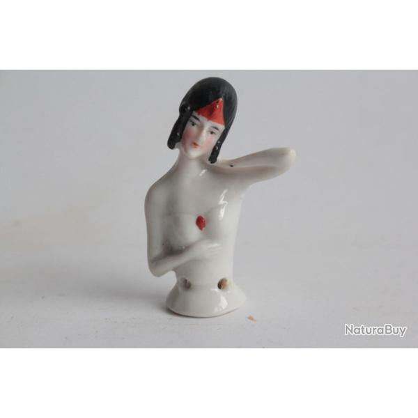 Demi figurine porcelaine Femme