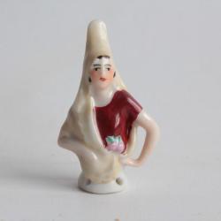 Demi figurine porcelaine Femme espagnole