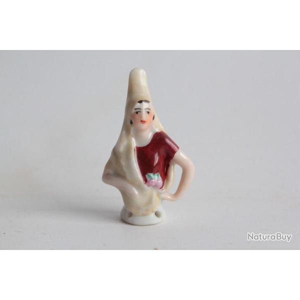 Demi figurine porcelaine Femme espagnole