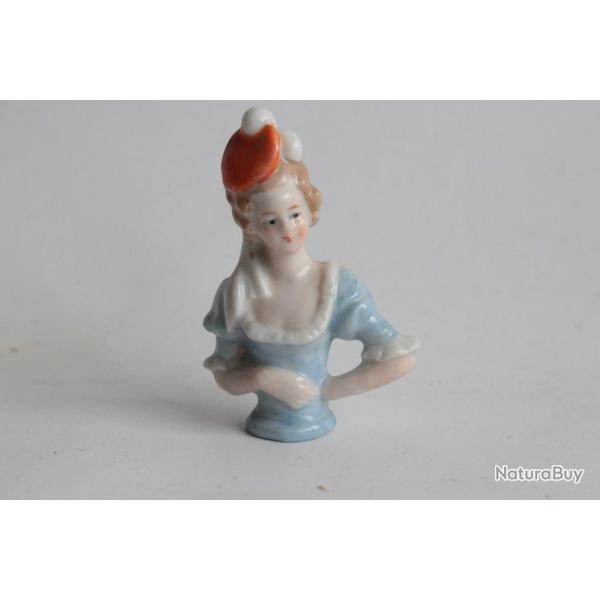 Demi figurine porcelaine Femme
