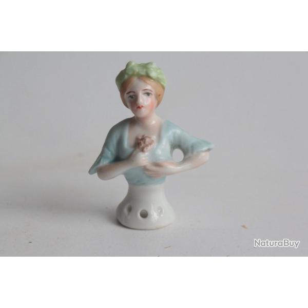 Demi figurine porcelaine Femme