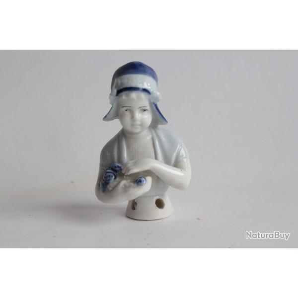 Demi figurine porcelaine Fillette Hollandaise
