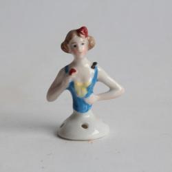Demi figurine porcelaine Femme