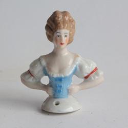 Demi figurine porcelaine Femme
