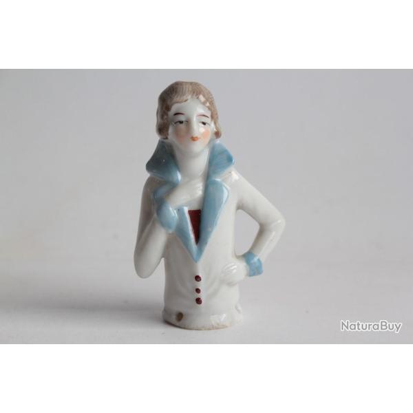 Demi figurine porcelaine Femme Art Dco