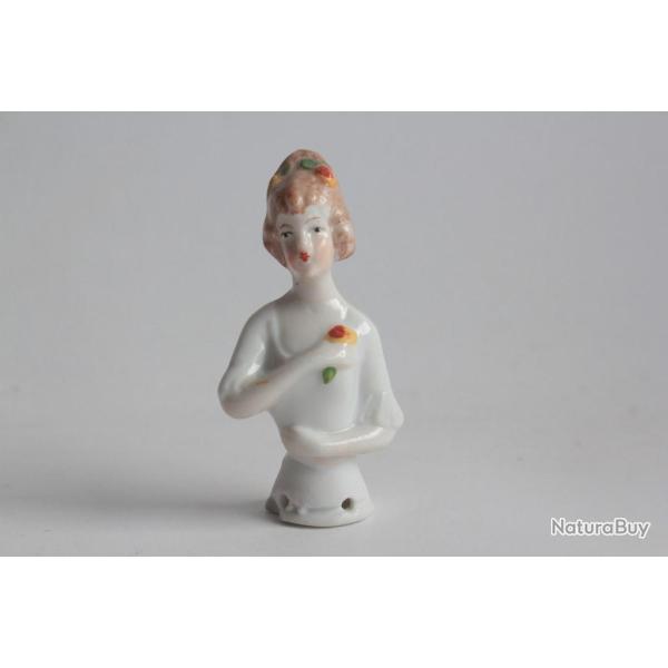 Demi figurine porcelaine Femme