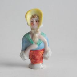 Demi figurine porcelaine Femme
